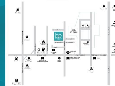2 Bedroom Condo Unit 50 SQM near IT Park in BE Residences Lahug RFO