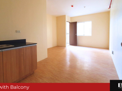 Studio Unit with Balcony 24 SQM Property Investment in Bria Condo Mactan RFO