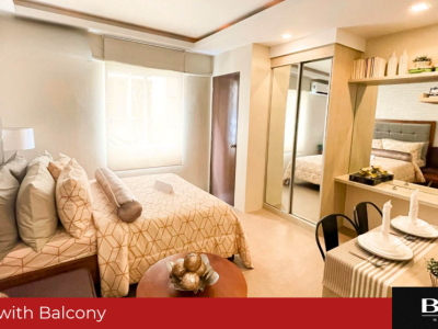 Studio Unit with Balcony 24 SQM Property Investment in Bria Condo Mactan RFO