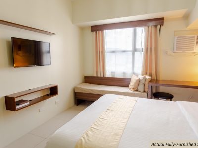 Fully Furnished Studio Unit Condo 24 SQM in Horizons 101