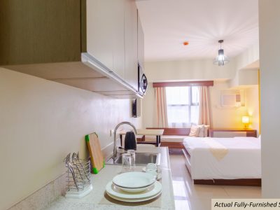 Fully Furnished Studio Unit Condo 24 SQM in Horizons 101