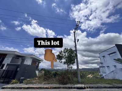 Residential Lot with Scenic Mountain View 157 SQM at Vista Grande by Sta. Lucia