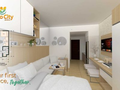 Modern Urban 21 SQM Studio Deluxe at Yello City Salinas Lahug